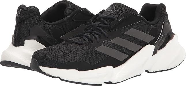 adidas Men's X9000l4 Running Shoe, Black/Black/White, 7.5 : Amazon